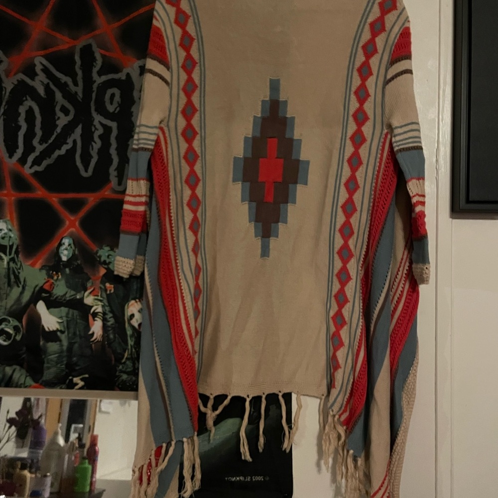 Southwest style cardigan